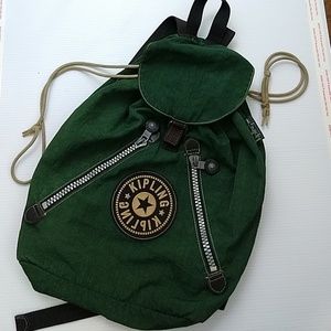 vintage kipling backpack